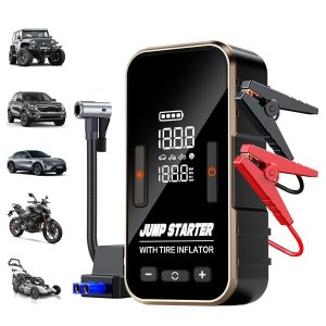 12V Jump Starter with Air Compressor & Power Bank