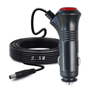 12V Socket Splitter - Three-Way Adapter with Switch