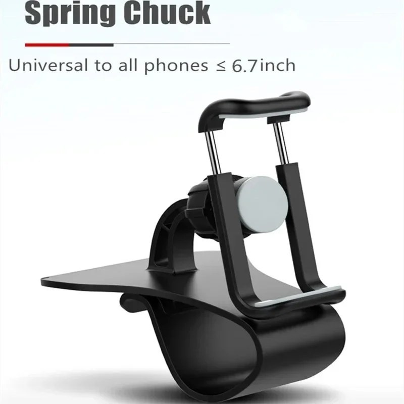 360° Rotating Car Phone Holder - Dashboard Grip Mount