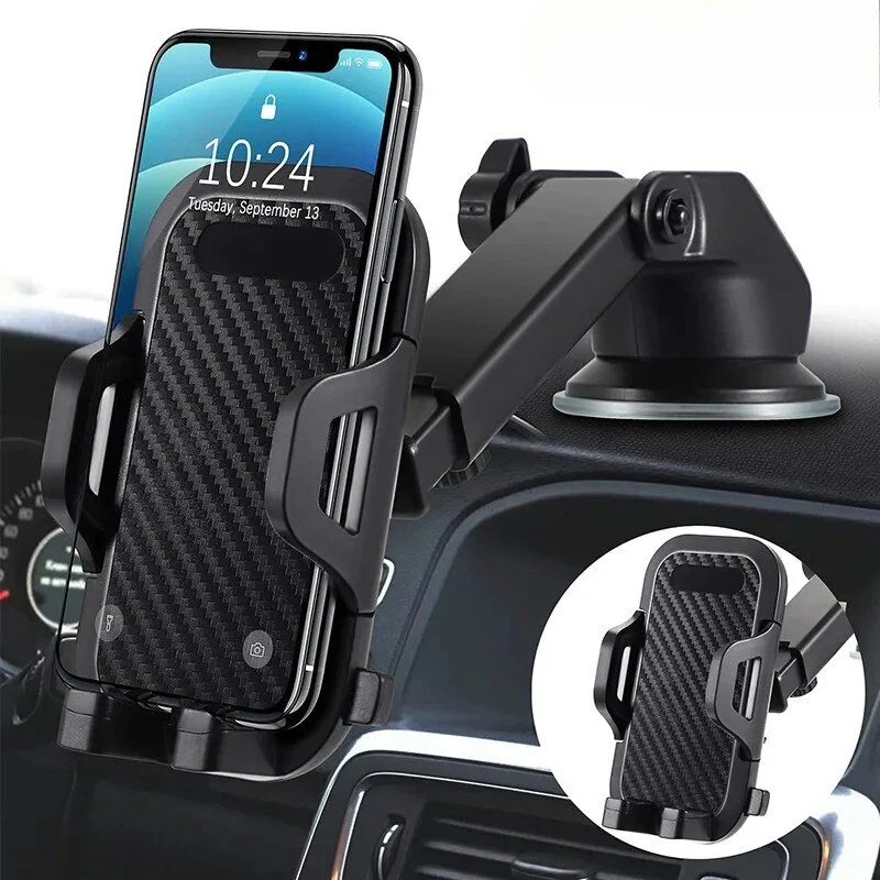 360° Windscreen Car Phone Holder - Suction Cradle