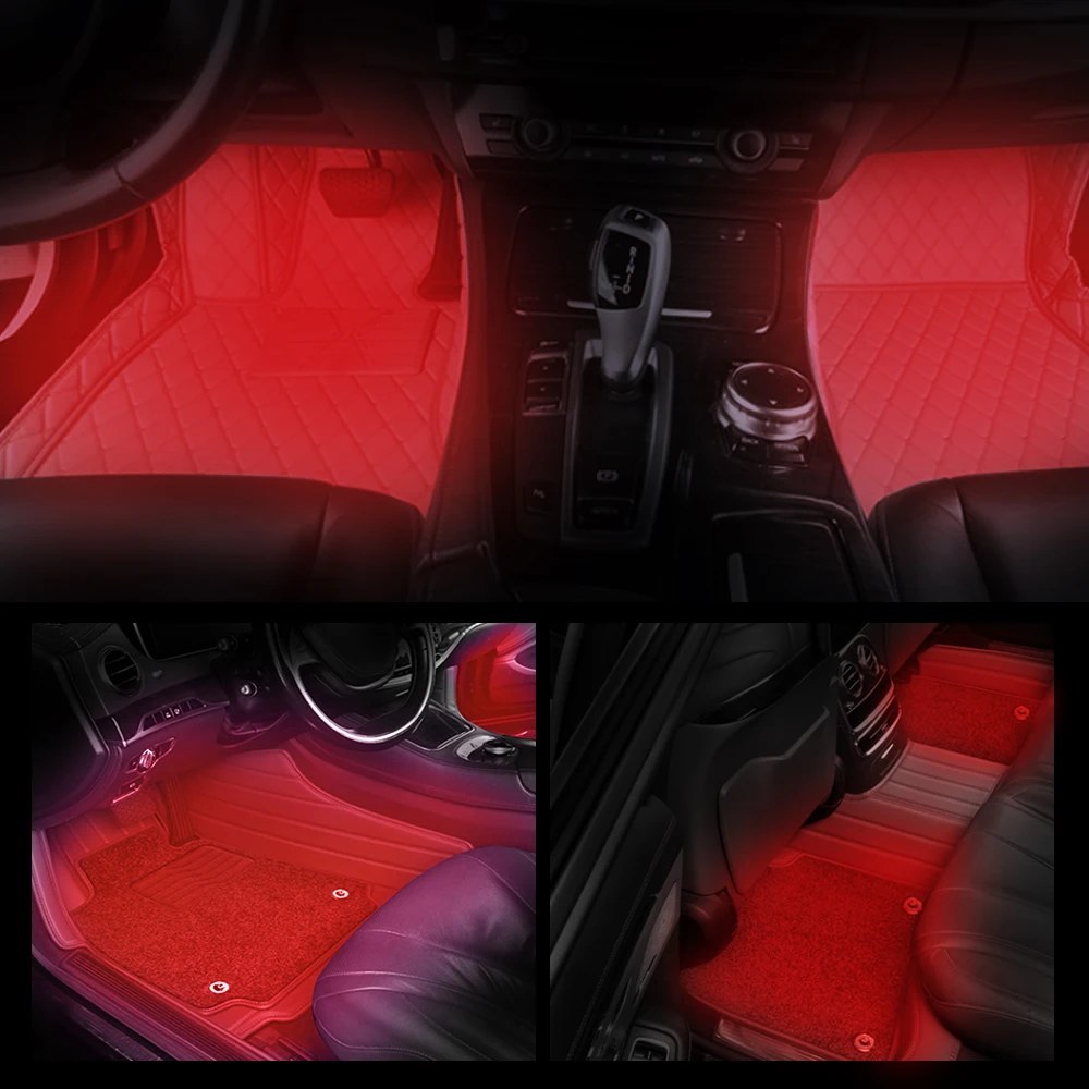 Ambient Footwell Light - Remote and Voice Controlled LED