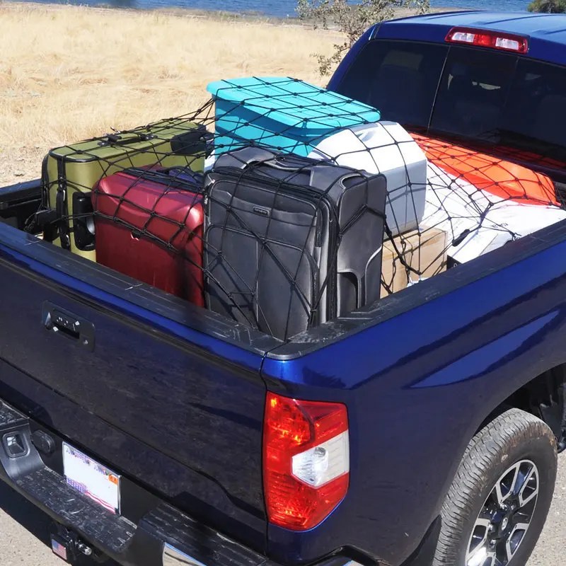 Car Boot Cargo Net - 120x90cm Elastic with Hooks