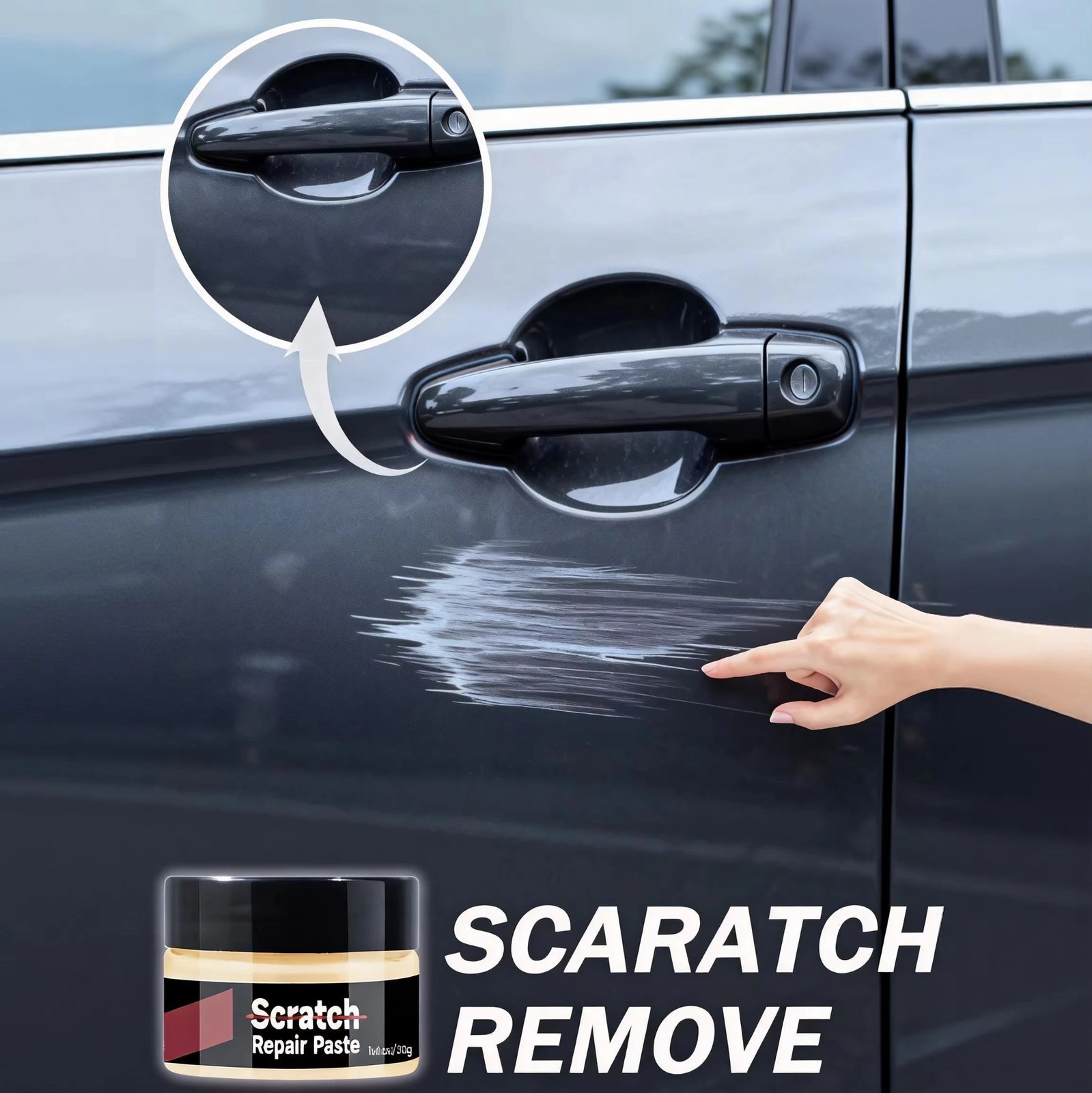 Car Paint Gloss Recovery Paste - Scratch Repair Cream