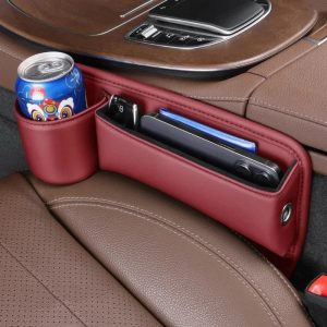 Car Seat Gap Organiser - Storage Pocket & Cup Holder