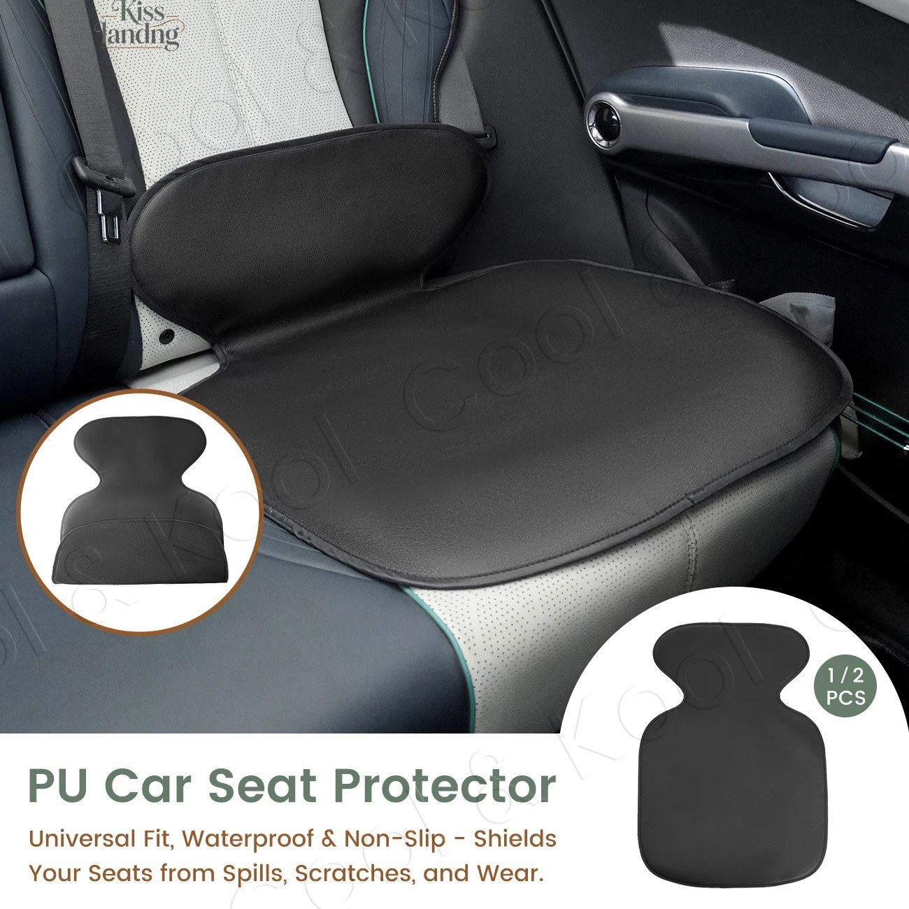 Child Seat Protector Mat - Waterproof Anti-Scratch Cover