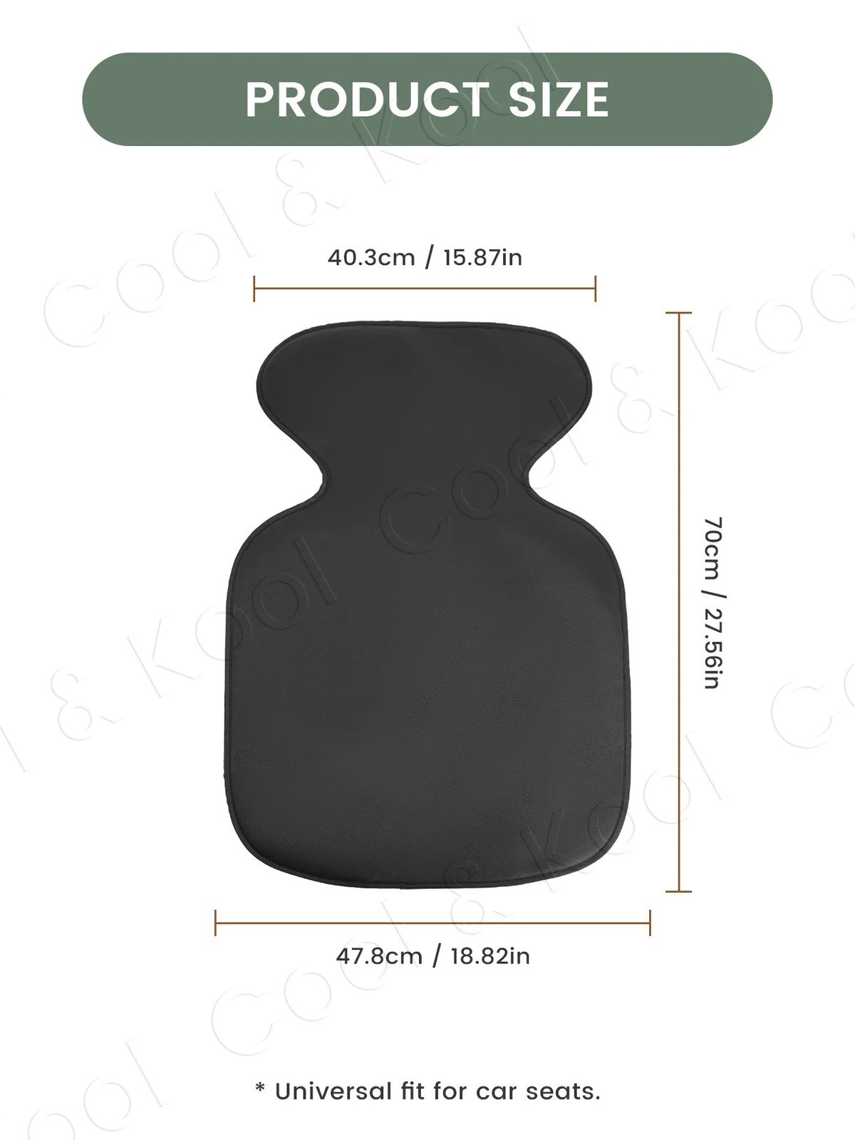 Child Seat Protector Mat - Waterproof Anti-Scratch Cover