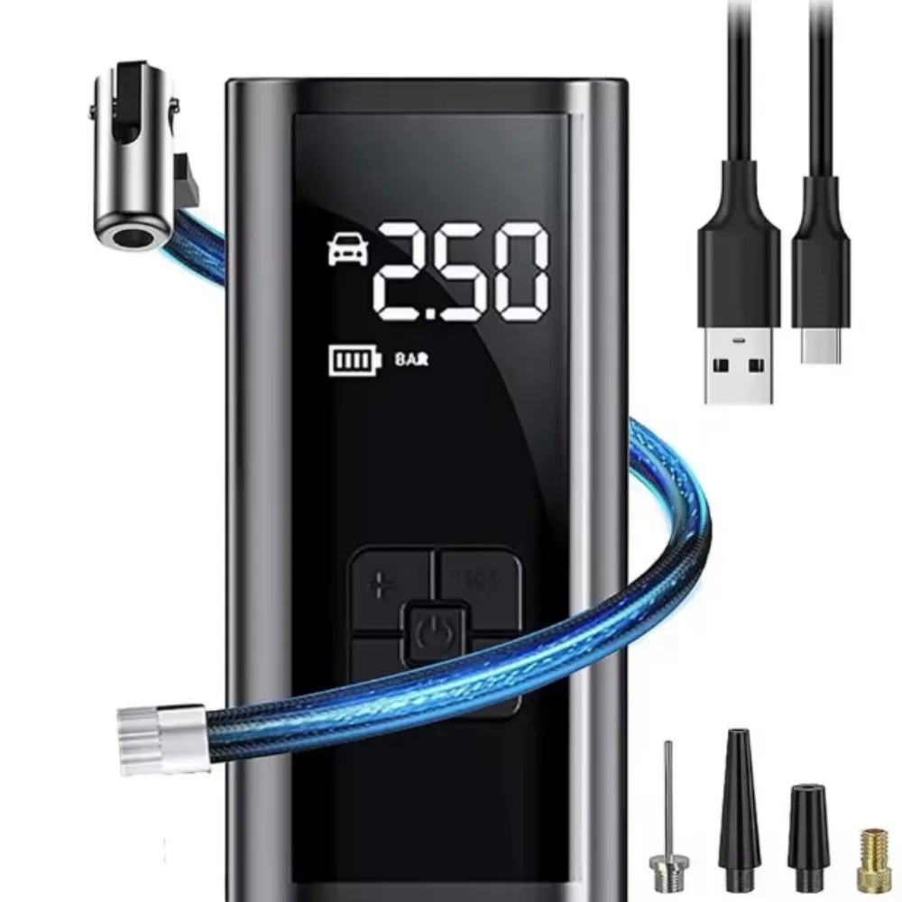 Cordless Tyre Inflator - 150PSI Portable Air Compressor