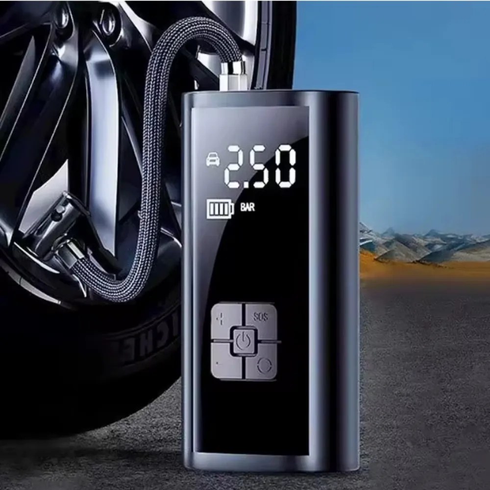 Cordless Tyre Inflator - 150PSI Portable Air Compressor