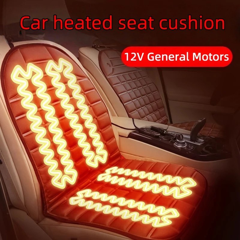 Electric Heated Seat Cushion - 12V Quick Warming Pad