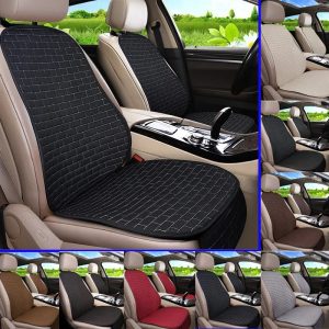 Flax Car Seat Cushion Cover - Front & Rear