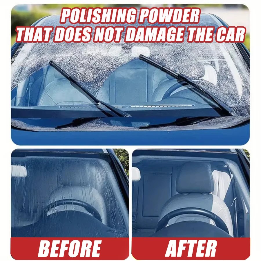 Glass Polishing Powder - Car Window Scratch Repair Kit