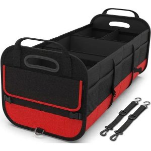 Large Collapsible Boot Organiser - Multi-Compartment