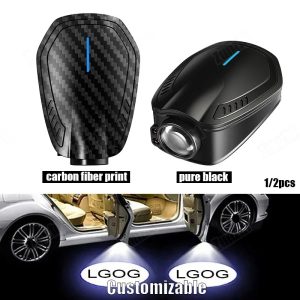 LED Door Welcome Light - Wireless Logo Projector