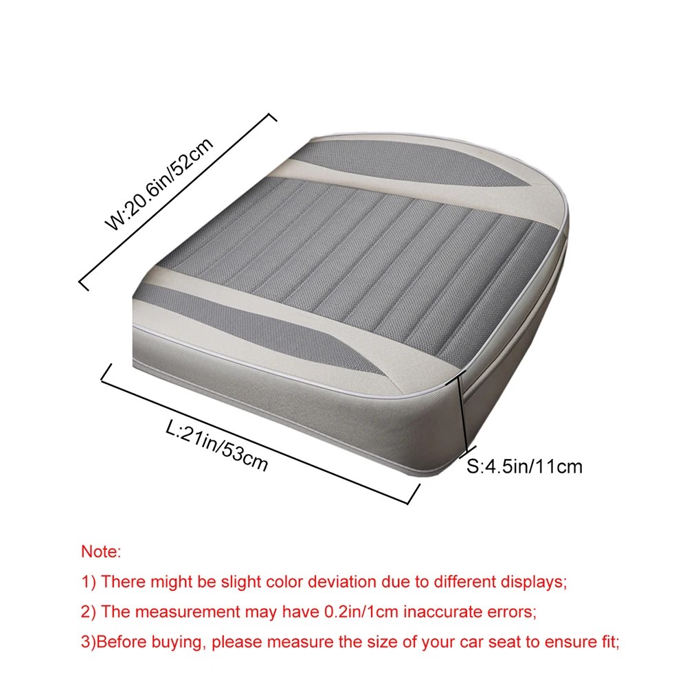 Luxury Flax Car Seat Cover Set - All Seasons