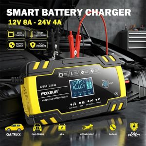 Smart Battery Charger - 12V/24V AGM and Lead Acid