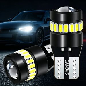 T10 W5W LED Bulbs - Canbus Interior and Sidelight Pair