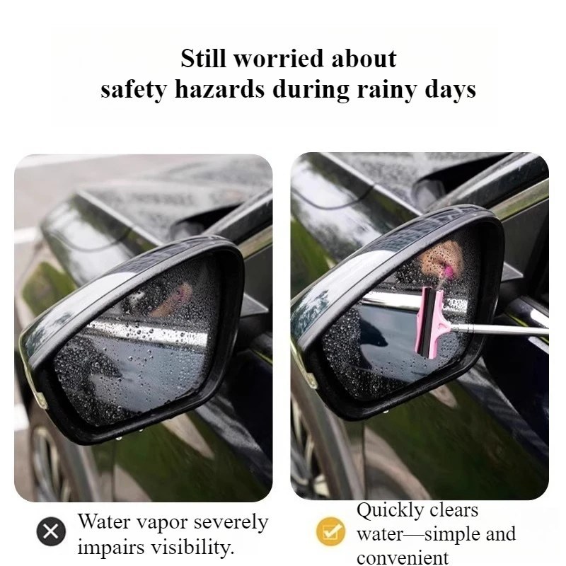 Telescopic Ice Scraper and Squeegee - Frost and Rain Tool