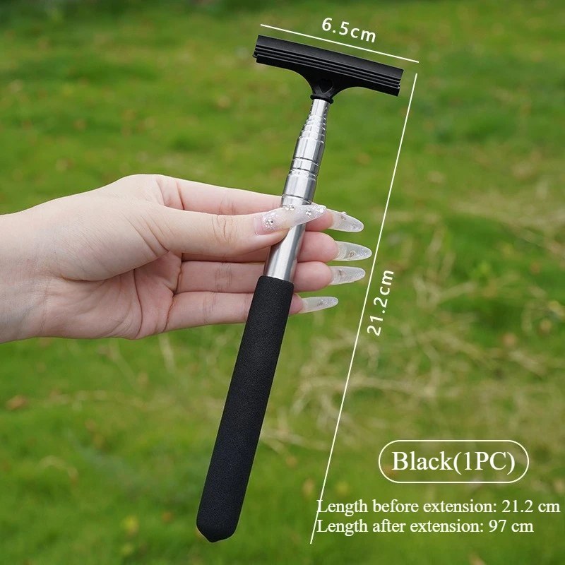 Telescopic Ice Scraper and Squeegee - Frost and Rain Tool