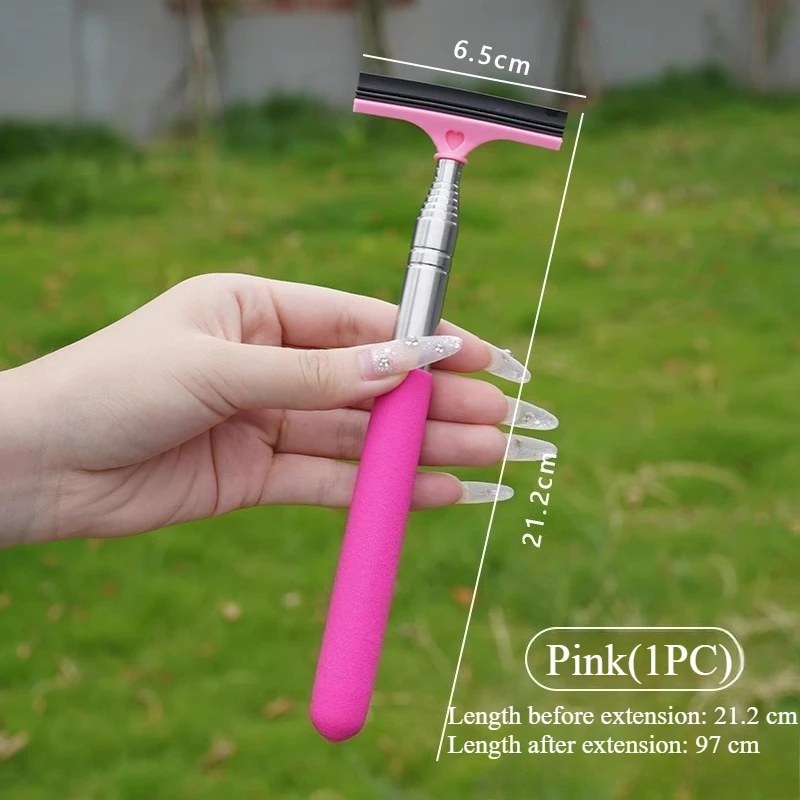 Telescopic Ice Scraper and Squeegee - Frost and Rain Tool