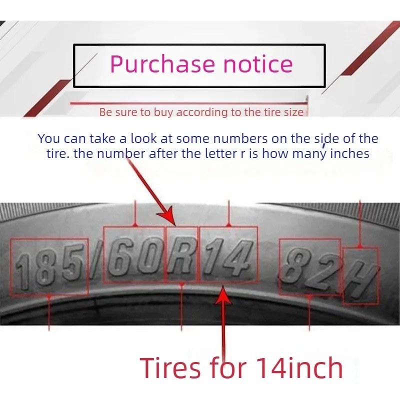 Universal Wheel Trims - 4 Piece Set, 14 to 16 Inch